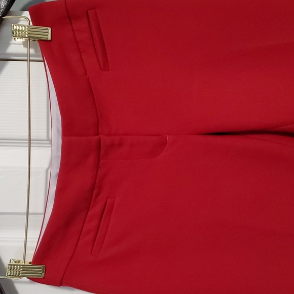 LOFT Red Dressy Pants - Picture 2 of 6